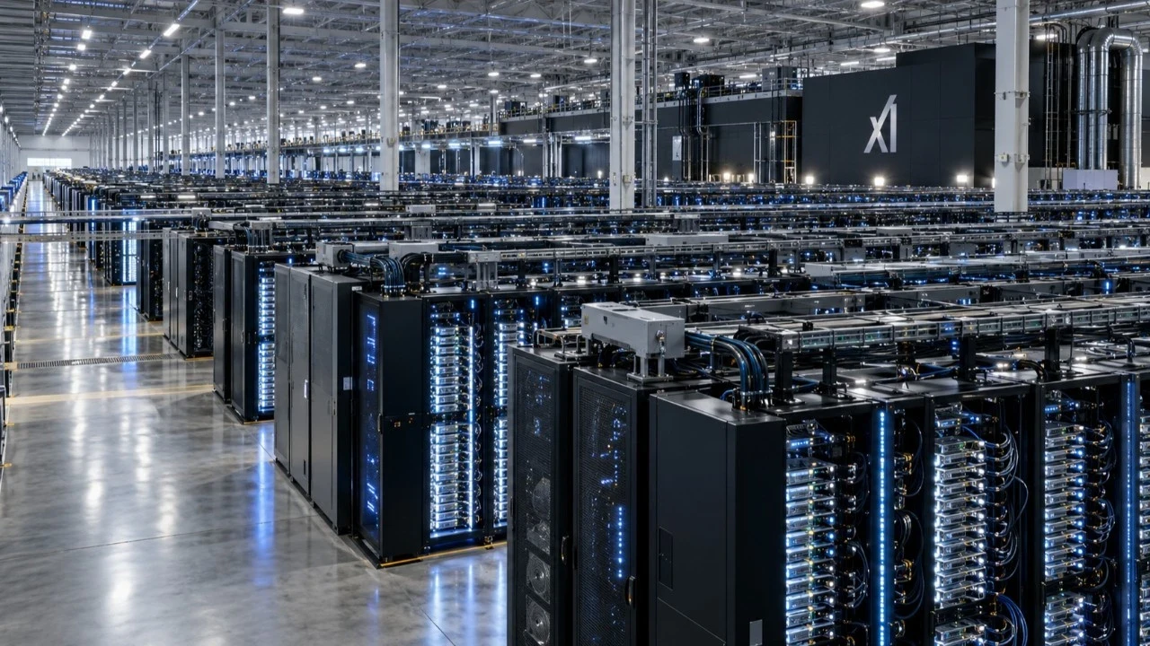 Colossus 2 için yıl sonu hedefi: 1,21 milyon çip