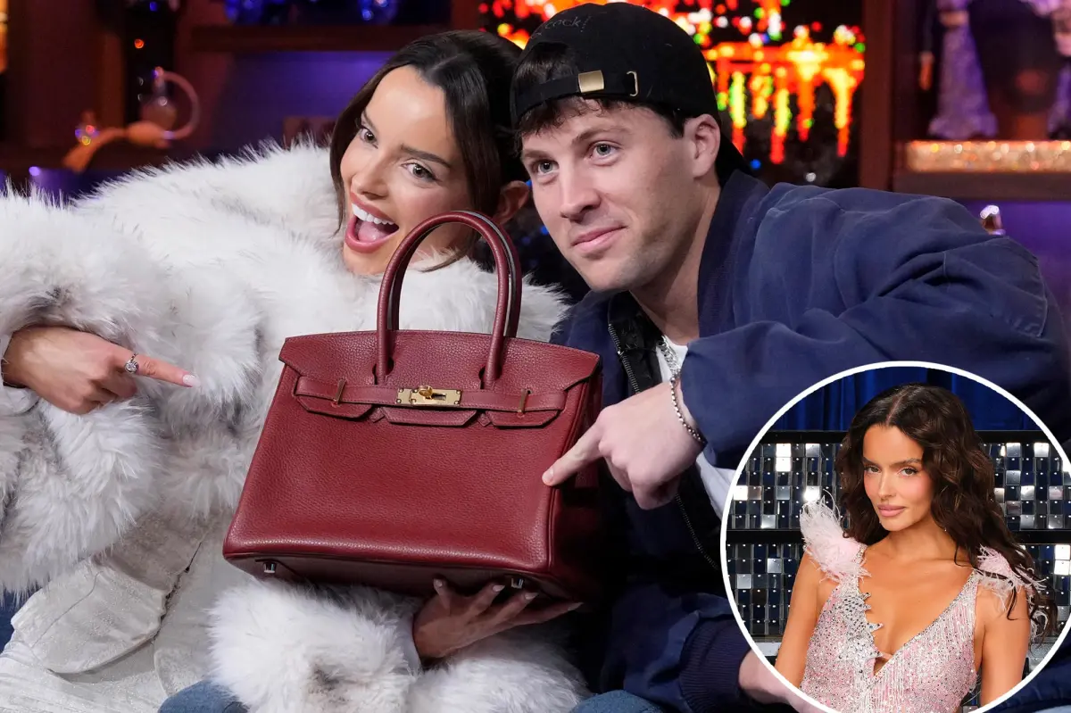 Maura Higgins’in Birkin çantası DWTS gecesine damga vurdu