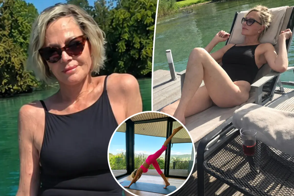 Melanie Griffith sağlık molasında formunu sergiledi