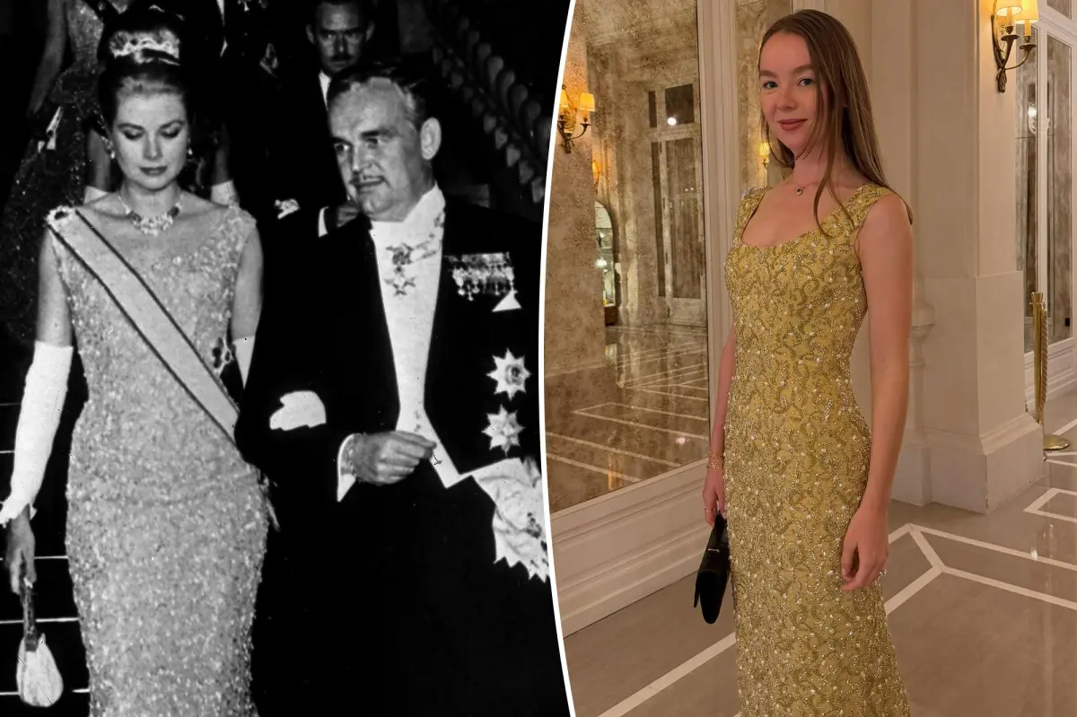 Prenses Alexandra, Grace Kelly’nin elbisesini giydi