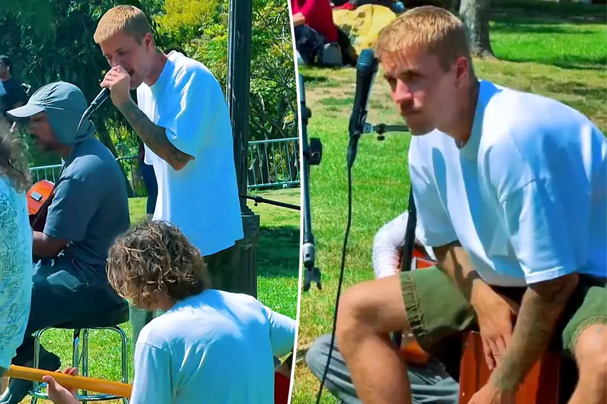 Justin Bieber’ın MacArthur Park’taki sürpriz konseri