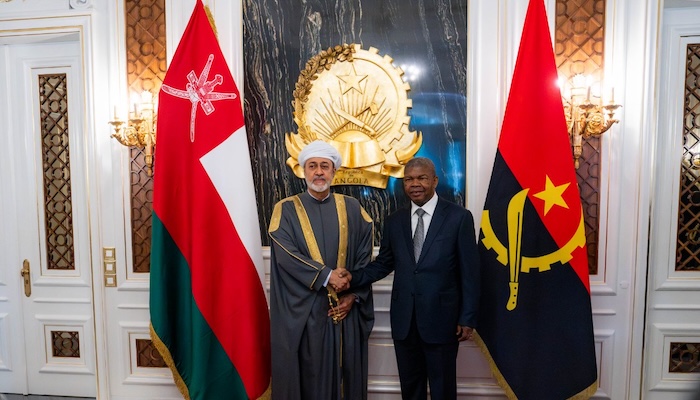 Sultan Heysem bin Tarık ve Angola Cumhurbaşkanı görüştü