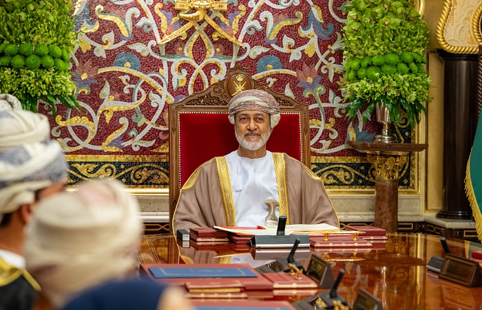 Umman Sultanı Bakanlar Kurulu toplantısına başkanlık etti