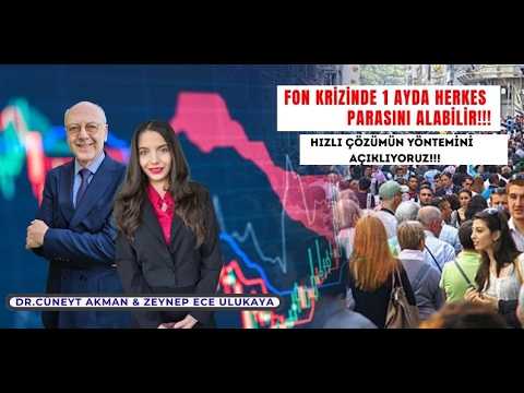 Fon Krizinde 1 Ayda Herkes Parasını Alabilir! Hızlı Çözüm Yöntemi Ne? Dr. Cüneyt Akman&Z.Ece Ulukaya