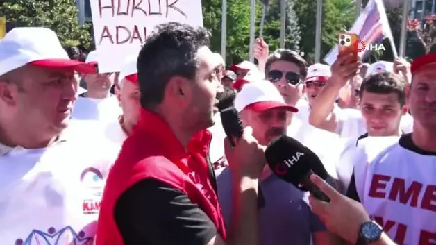 İBB Önünde Arbede: İşçilerden Saraçhane’de Eylem