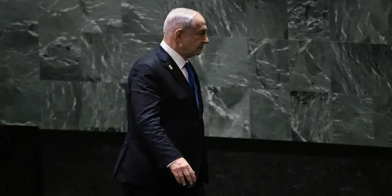 Netanyahu’nun uçağı BM’ye 106 km uzaklıktaki piste indi