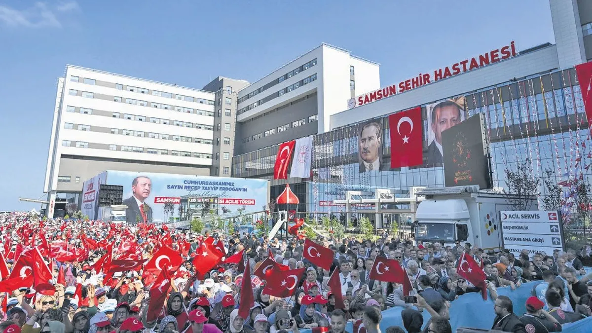 Şehir hastanelerinde 9 yılda 455 milyonu aşkın muayene