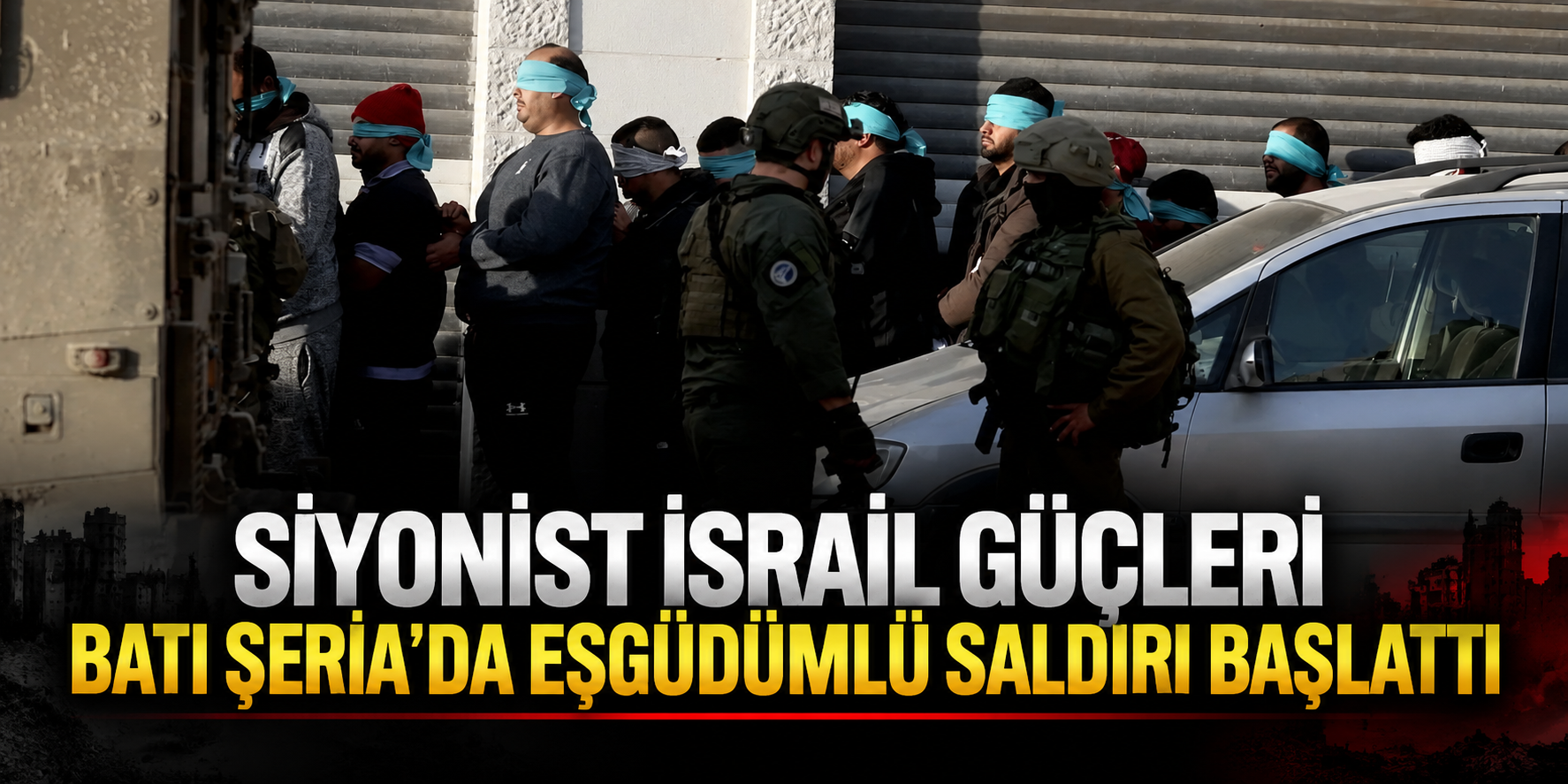 Batı Şeria saldırıları: Çok sayıda Filistinli gözaltında