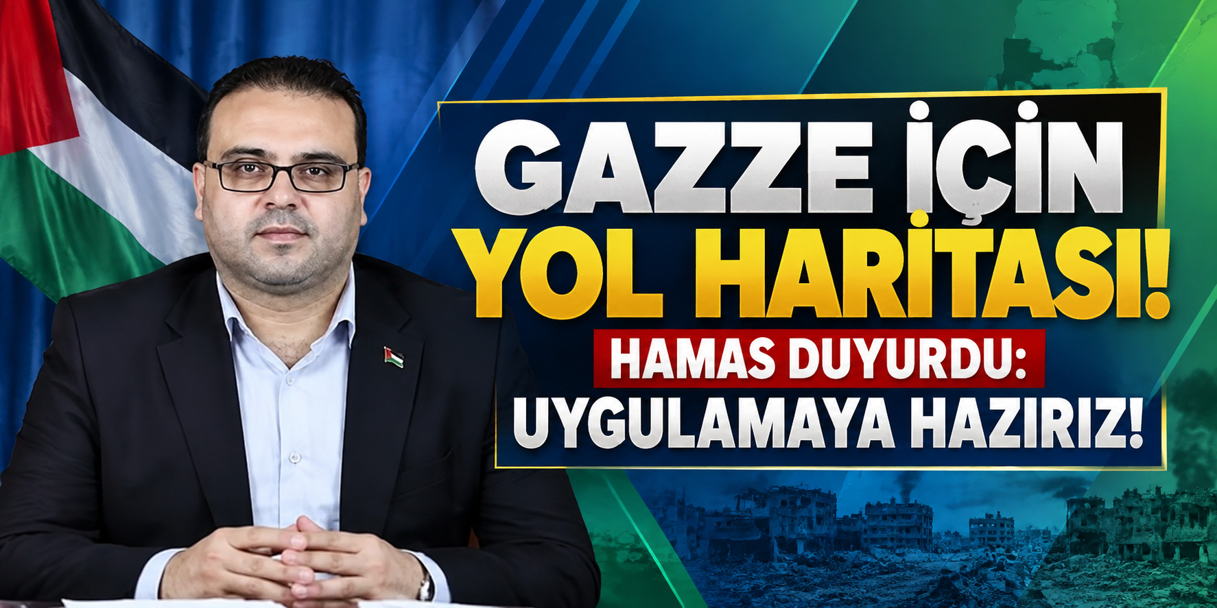 Hamas, Gazze yol haritasını uygulamaya hazır olduğunu duyurdu