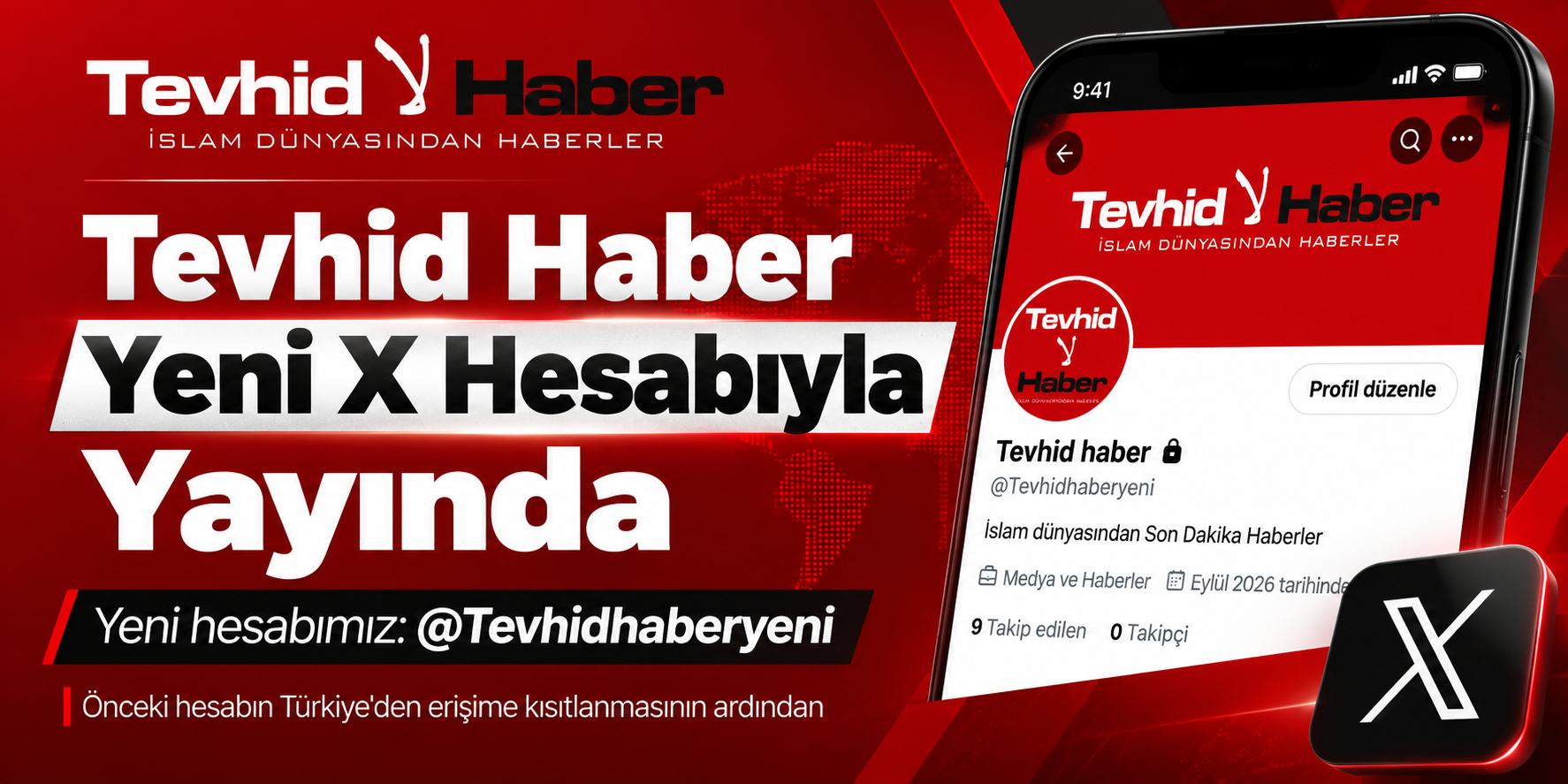 Tevhid Haber’in Yeni X Hesabı Yayın Hayatına Başladı