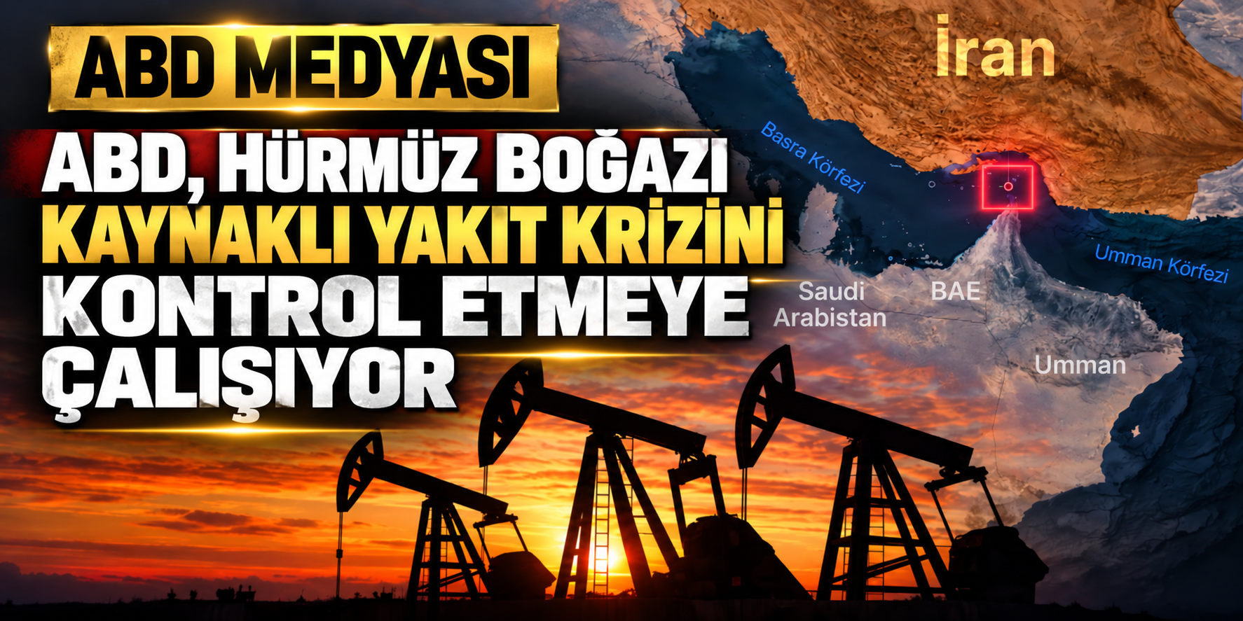 Hürmüz Boğazı yakıt krizi için ABD’den yeni adımlar