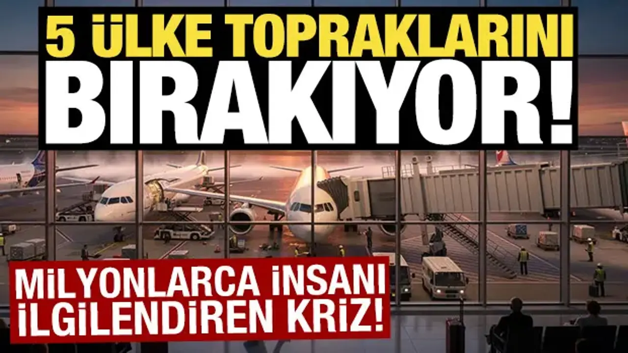 Deniz Seviyesinin Yükselmesi 5 Ülkeyi Tehdit Ediyor