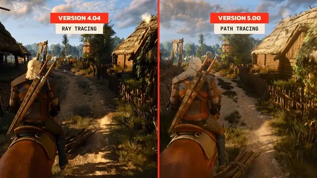 The Witcher 3 Remastered grafik farkı gözler önünde