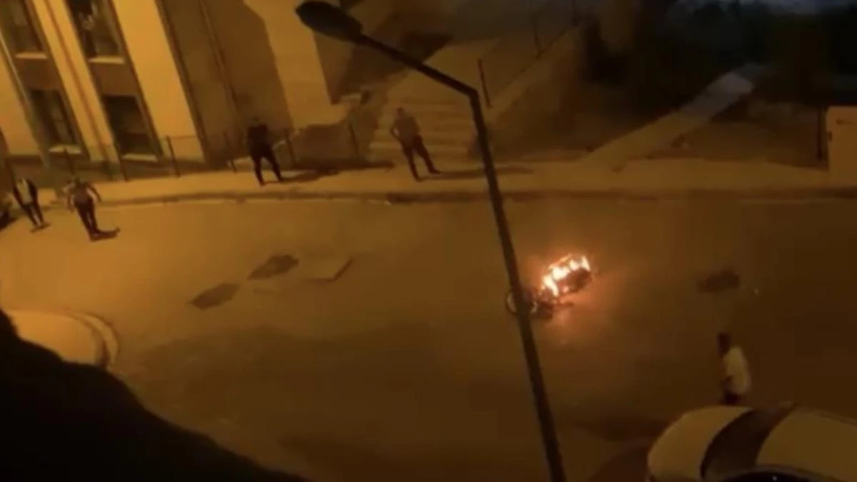 Elazığ’da motosikletini ateşe veren şahıs gözaltında