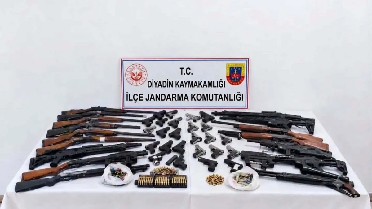 Ağrı’da silah kaçakçılığı operasyonu: 28 adrese baskın