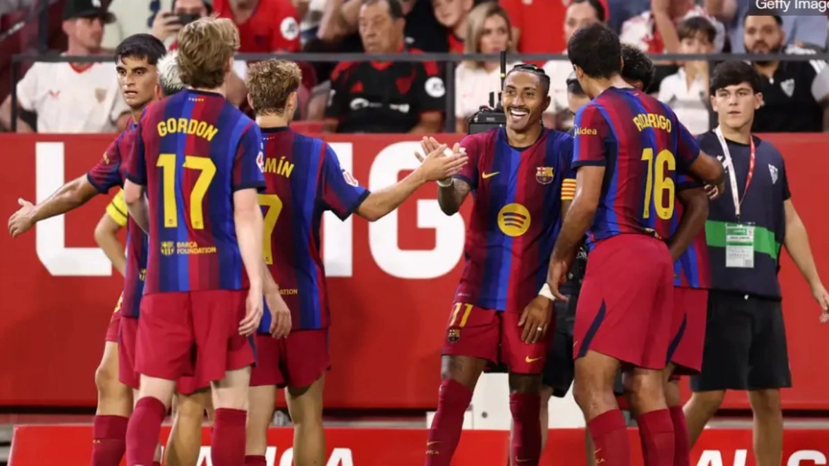 Barcelona, Sevilla deplasmanında seriyi sürdürdü