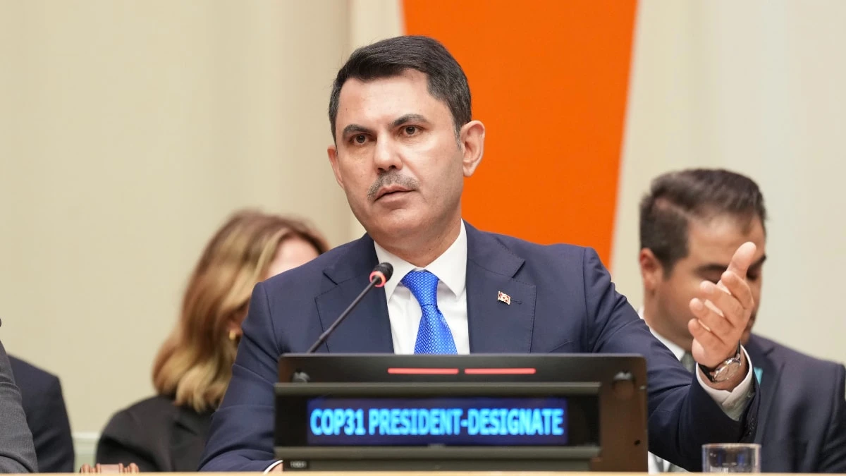 Murat Kurum, COP31 Eylem Gündemi’ni BM’de açıkladı