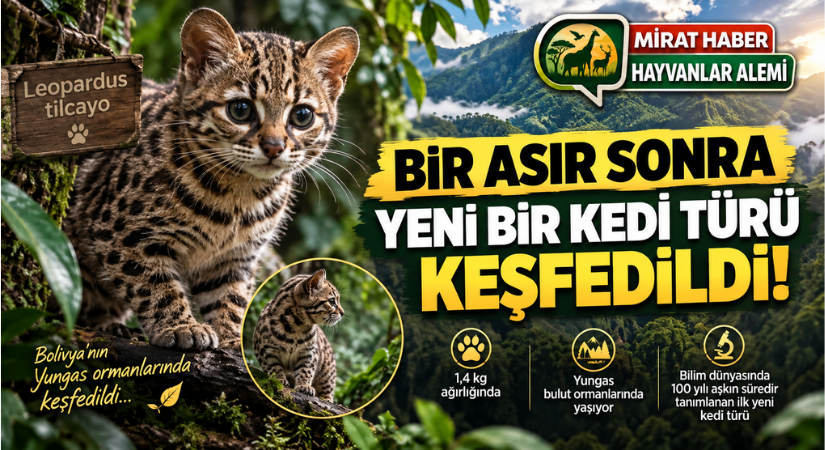 Leopardus tilcayo: Bir Asır Sonra Yeni Kedi Türü
