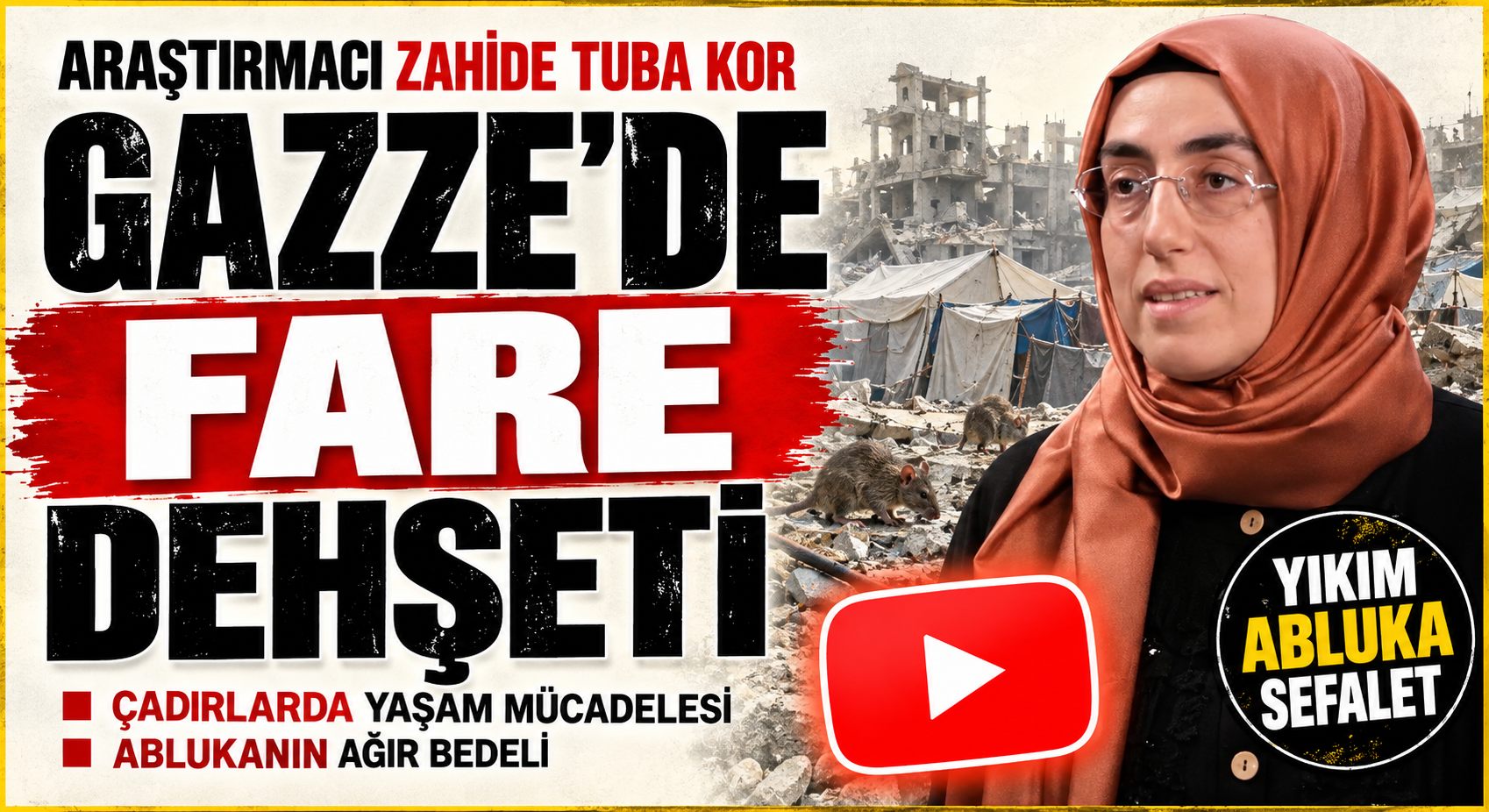Gazze’de fare dehşeti: Ablukanın ağır sonuçları