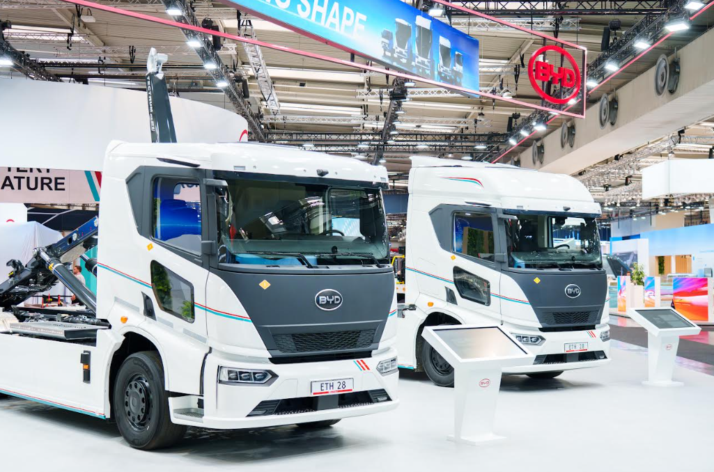BYD, IAA Transport’ta 44 Tonluk Elektrikli Kamyonu Tanıttı