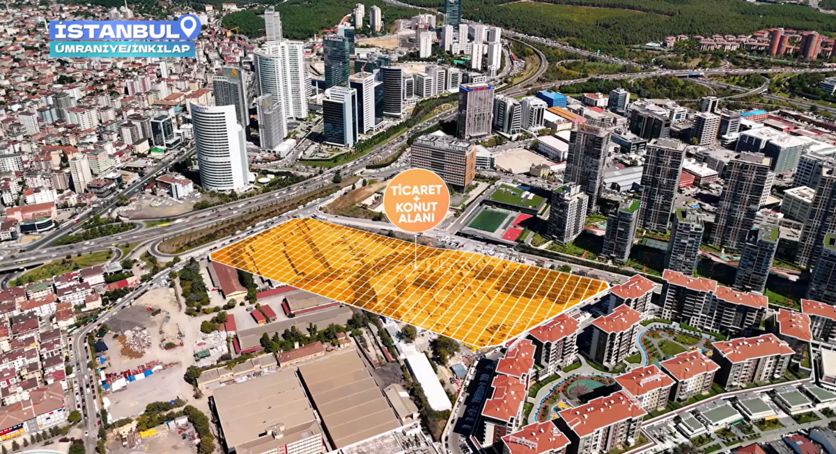 Emlak Konut arsa ihalesi: Ümraniye’de 51 bin m² arsa