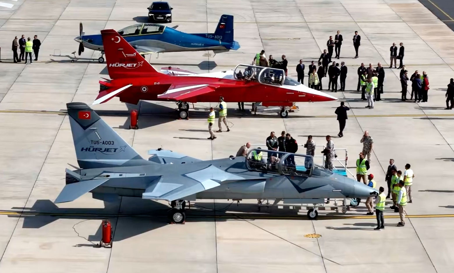 Görgün ve Dalkıran HÜRKUŞ-2 ve HÜRJET’i test etti