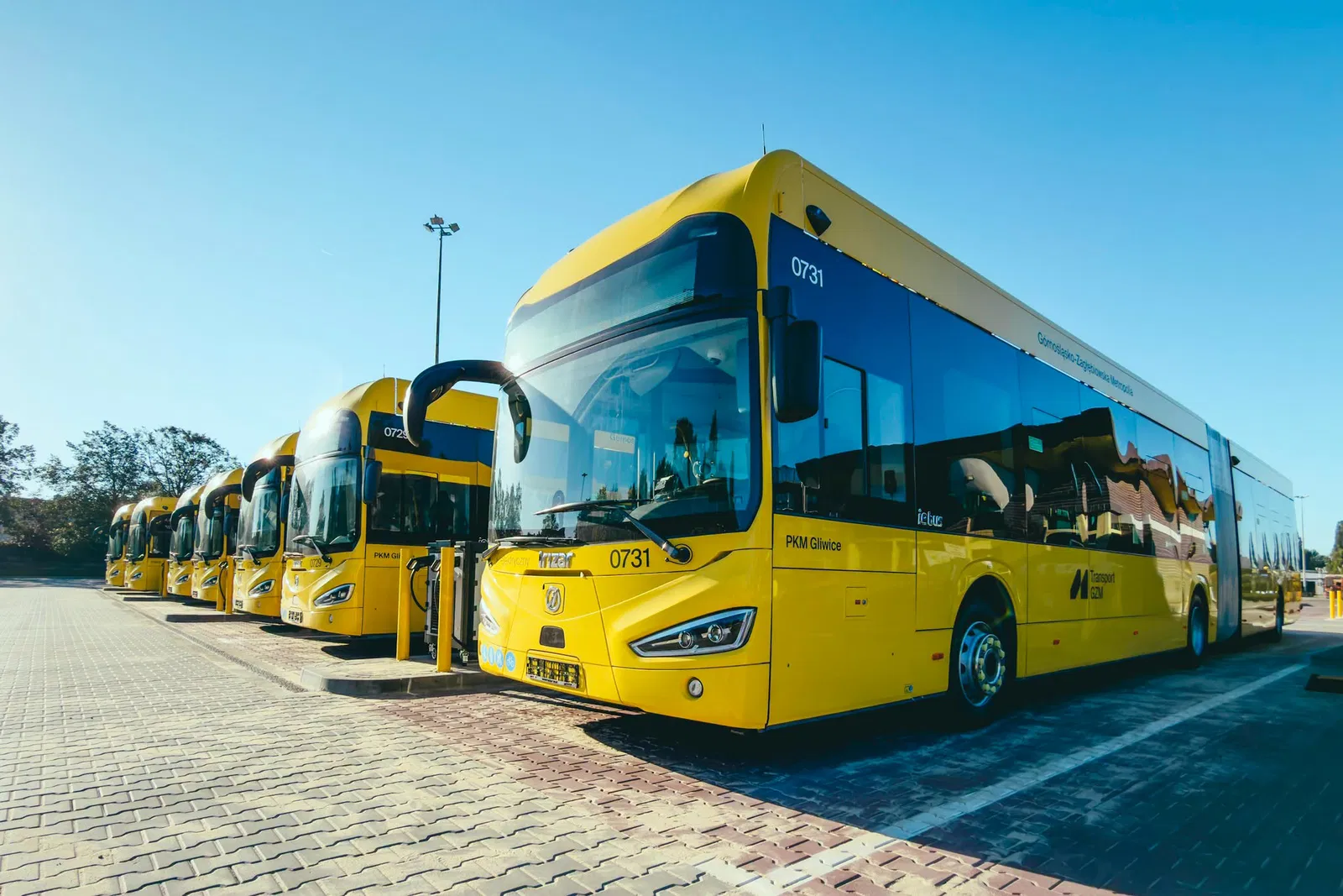 Irizar elektrikli otobüsleri GZM filosuna katıldı