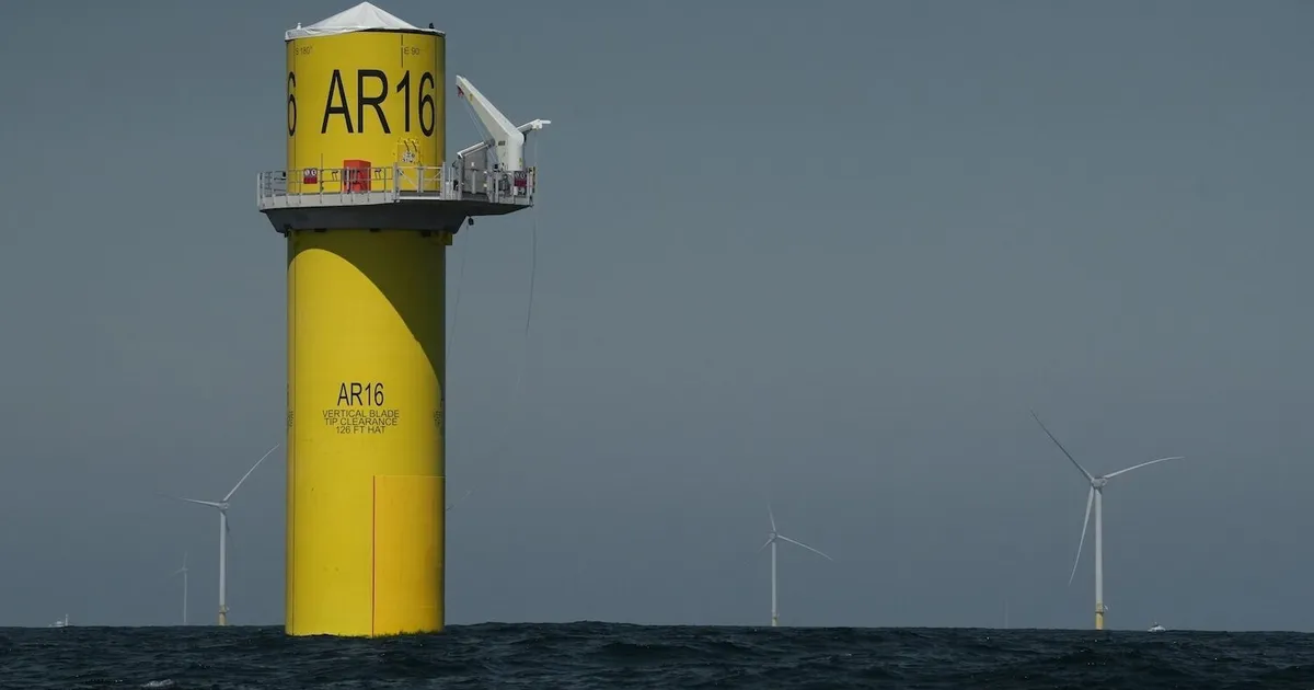 Revolution Wind rüzgar çiftliğinde son türbin kuruldu