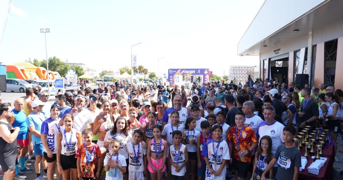İskele Yarı Maratonu dayanışma ve gelecek için koşuldu