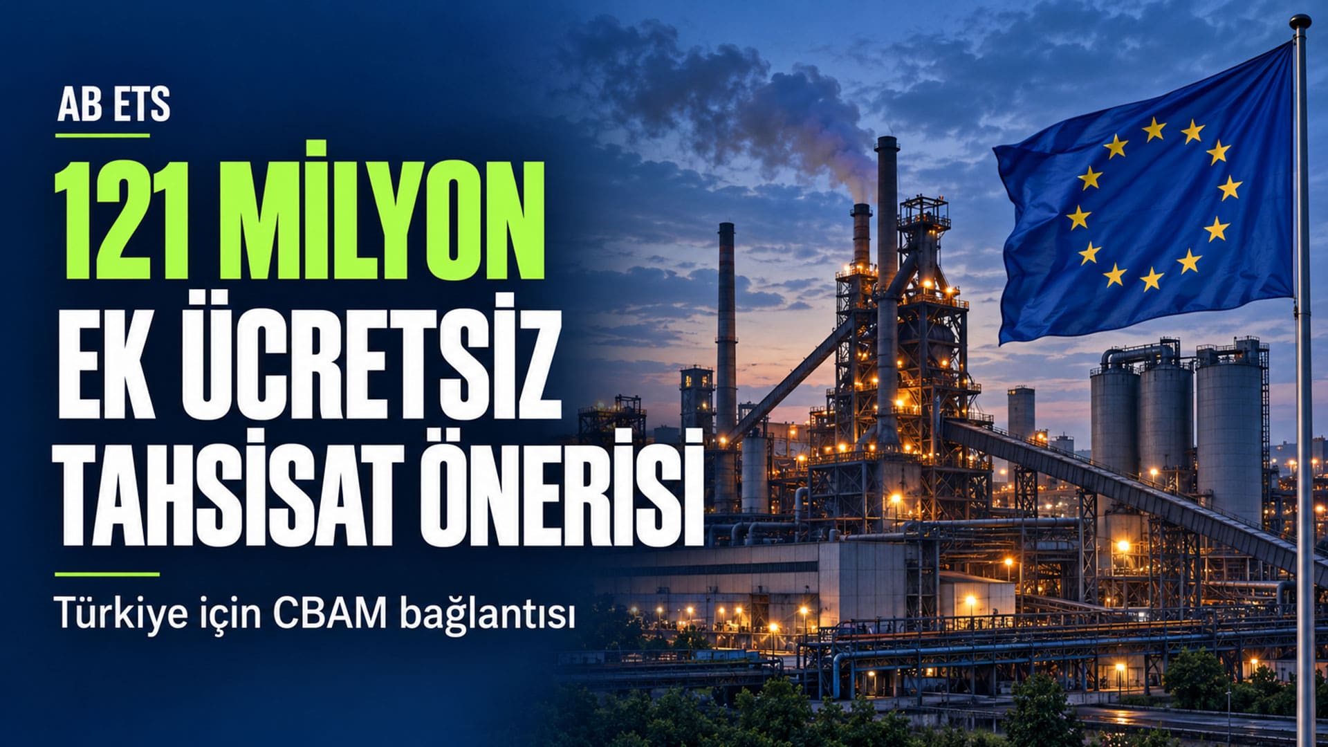 AB ETS ücretsiz tahsisat önerisi Türkiye’yi nasıl etkiler?