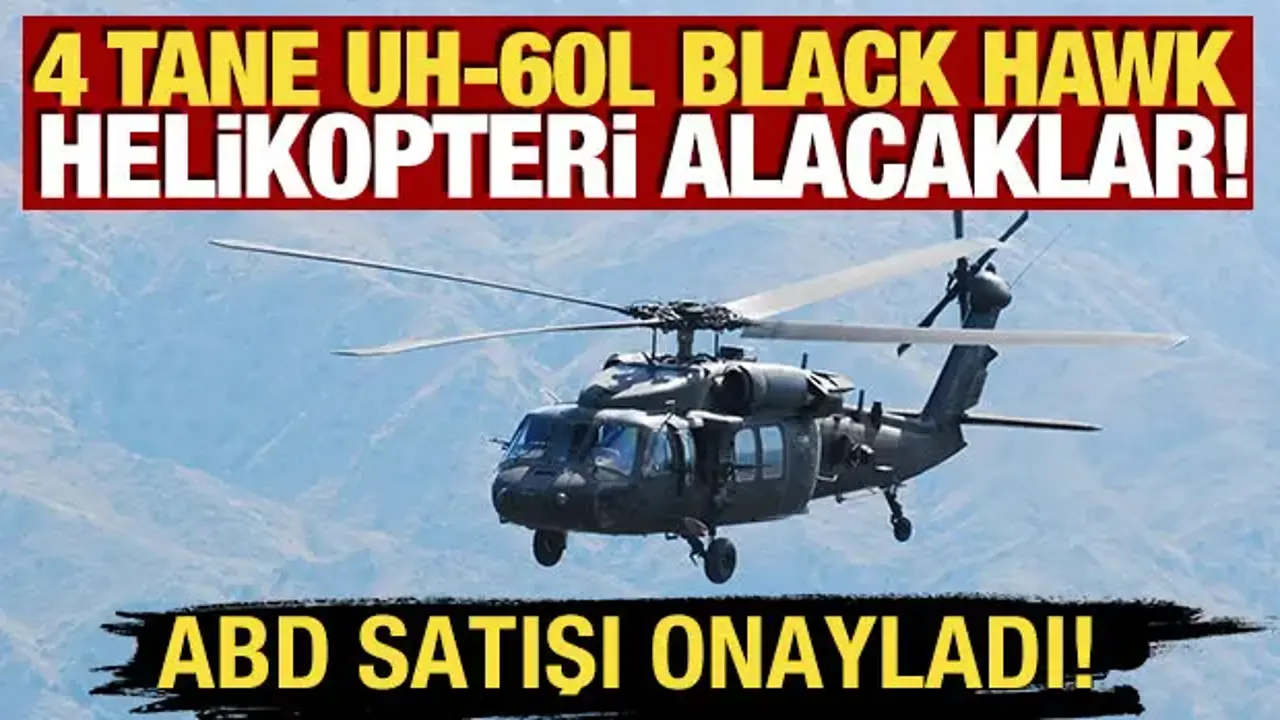 Arjantin’e 4 UH-60L Black Hawk helikopteri için ABD onayı