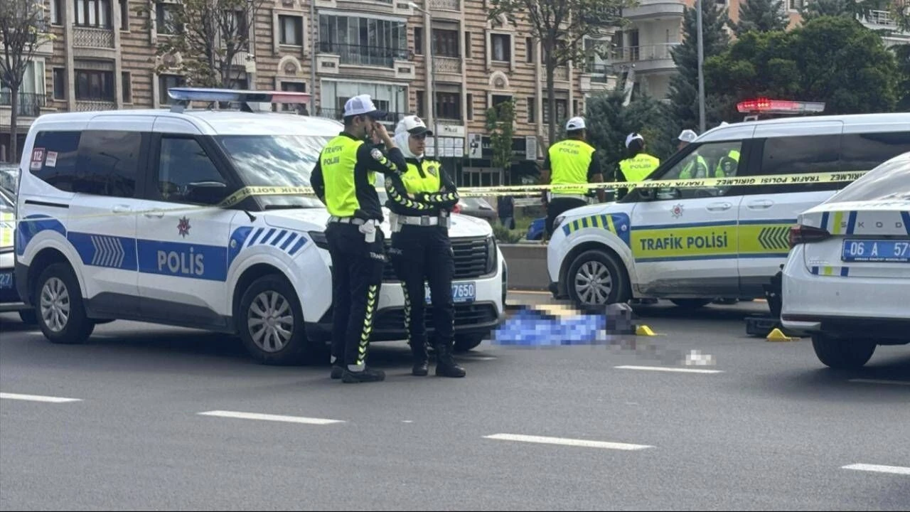 Ankara’da otomobilin çarptığı yaya yaşamını yitirdi