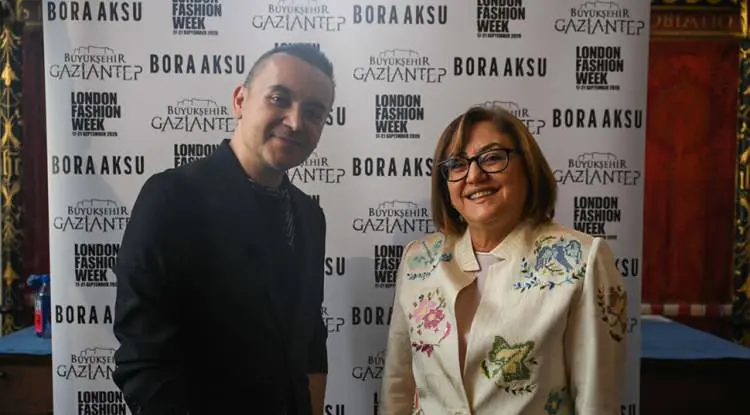 Antep işi nakışı Londra Moda Haftası’nda öne çıktı