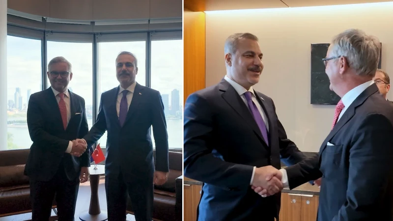 Hakan Fidan New York’ta AB’li Brunner ile görüştü