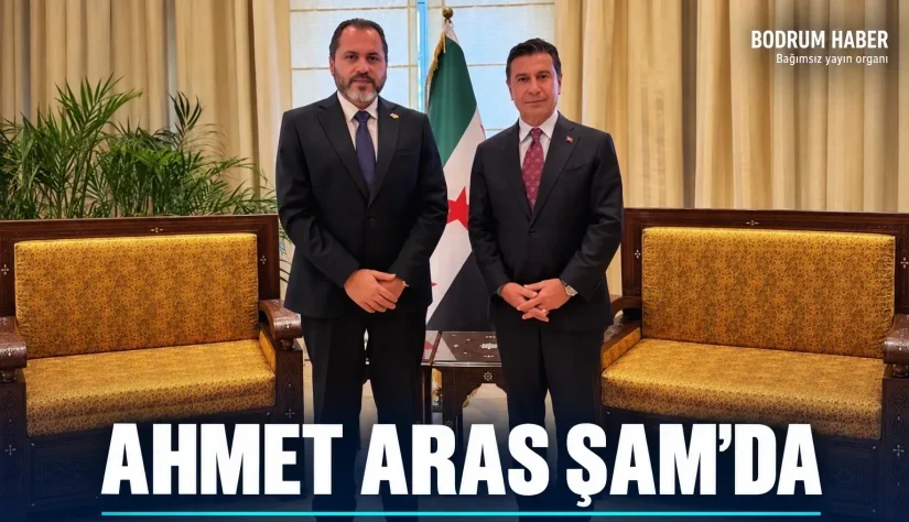 Ahmet Aras, Şam’da Suriye Turizm Bakanı ile görüştü