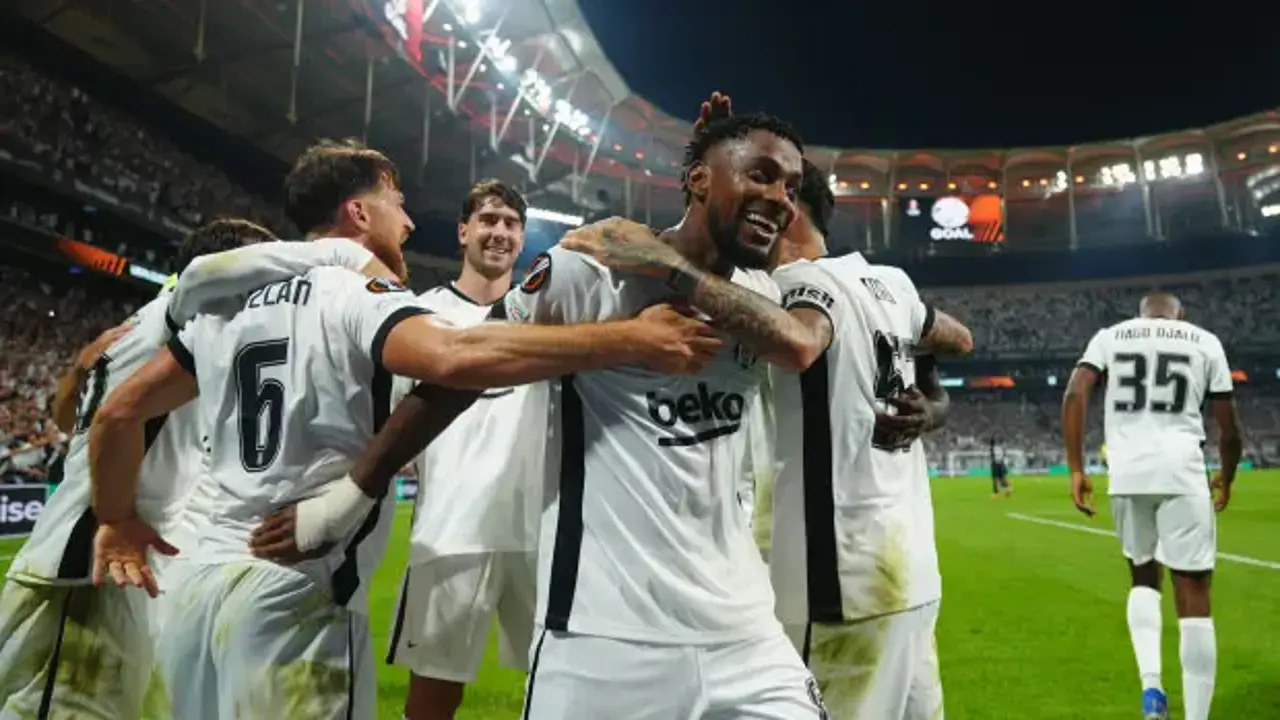 UEFA Avrupa Ligi’nde Beşiktaş’tan farklı galibiyet