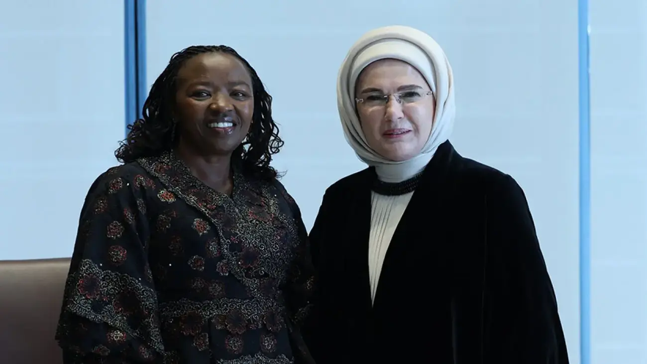 Emine Erdoğan, Rachel Ruto ile Türkevi’nde görüştü