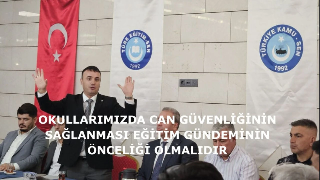 Okullarda Can Güvenliği Eğitim Gündeminin Önceliği