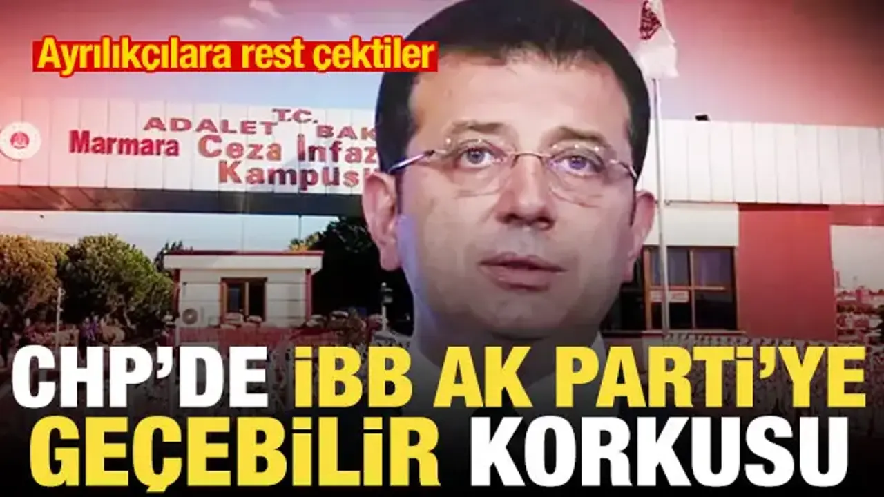 İBB’nin AK Parti’ye geçmesi gündemde: CHP’den rest