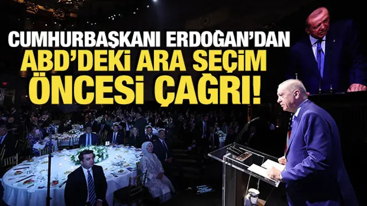 Erdoğan’dan ABD’deki ara seçimler için çağrı