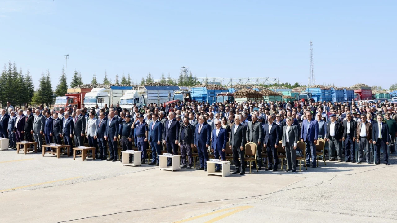 Çumra Şeker Fabrikası’nda 23. kampanya başladı
