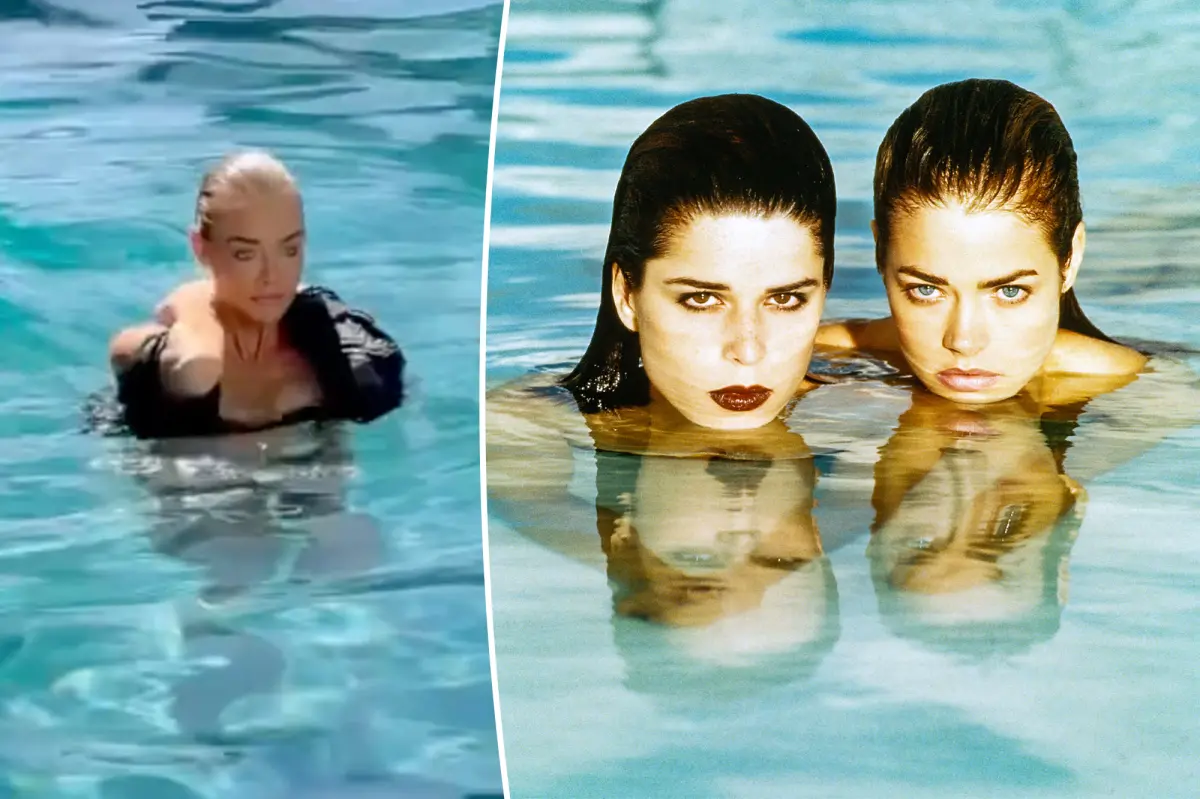 Denise Richards, Wild Things havuz sahnesini canlandırdı