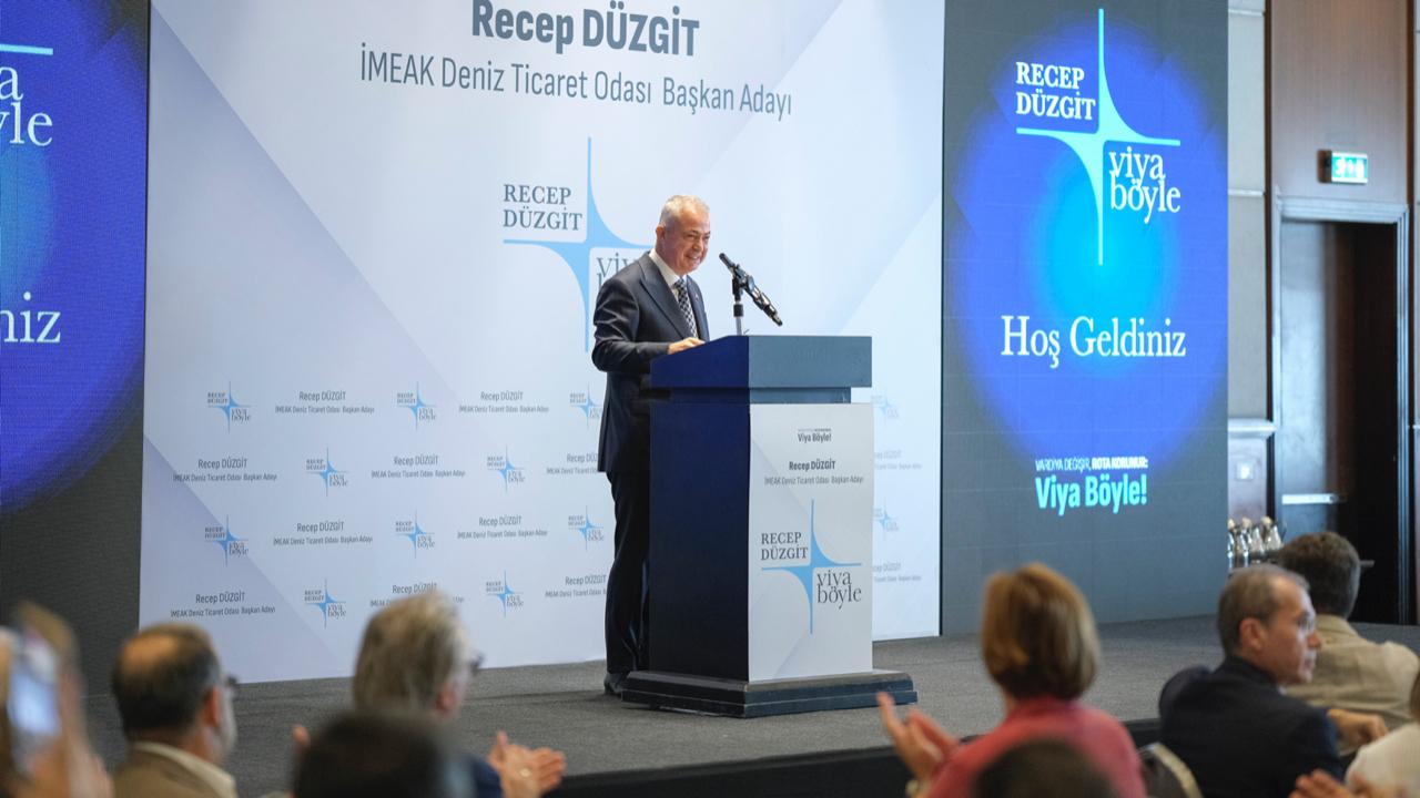 Recep Düzgit: Denizcilik için yeni dönem mesajı verdi