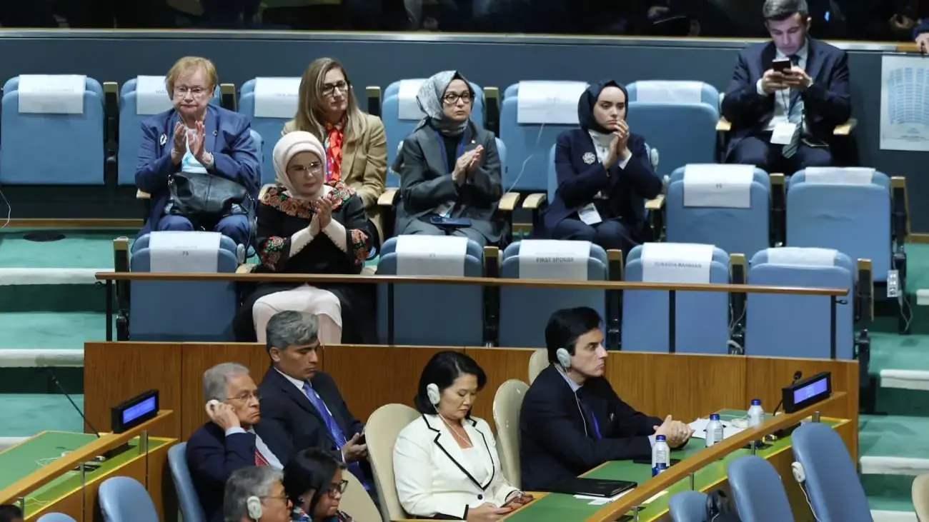 Emine Erdoğan, Erdoğan’ın BM konuşmasını paylaştı