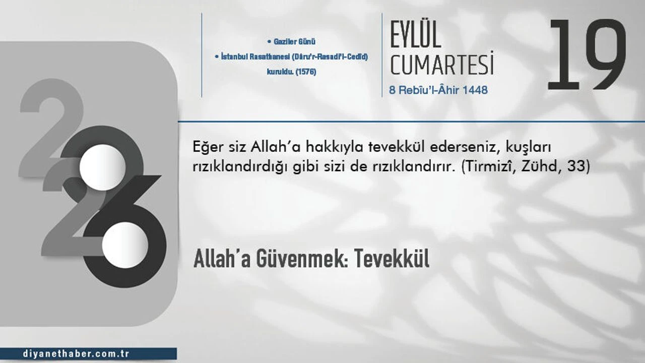 Allah’a Güvenmenin Adı Tevekkül: Gayret ve Teslimiyet