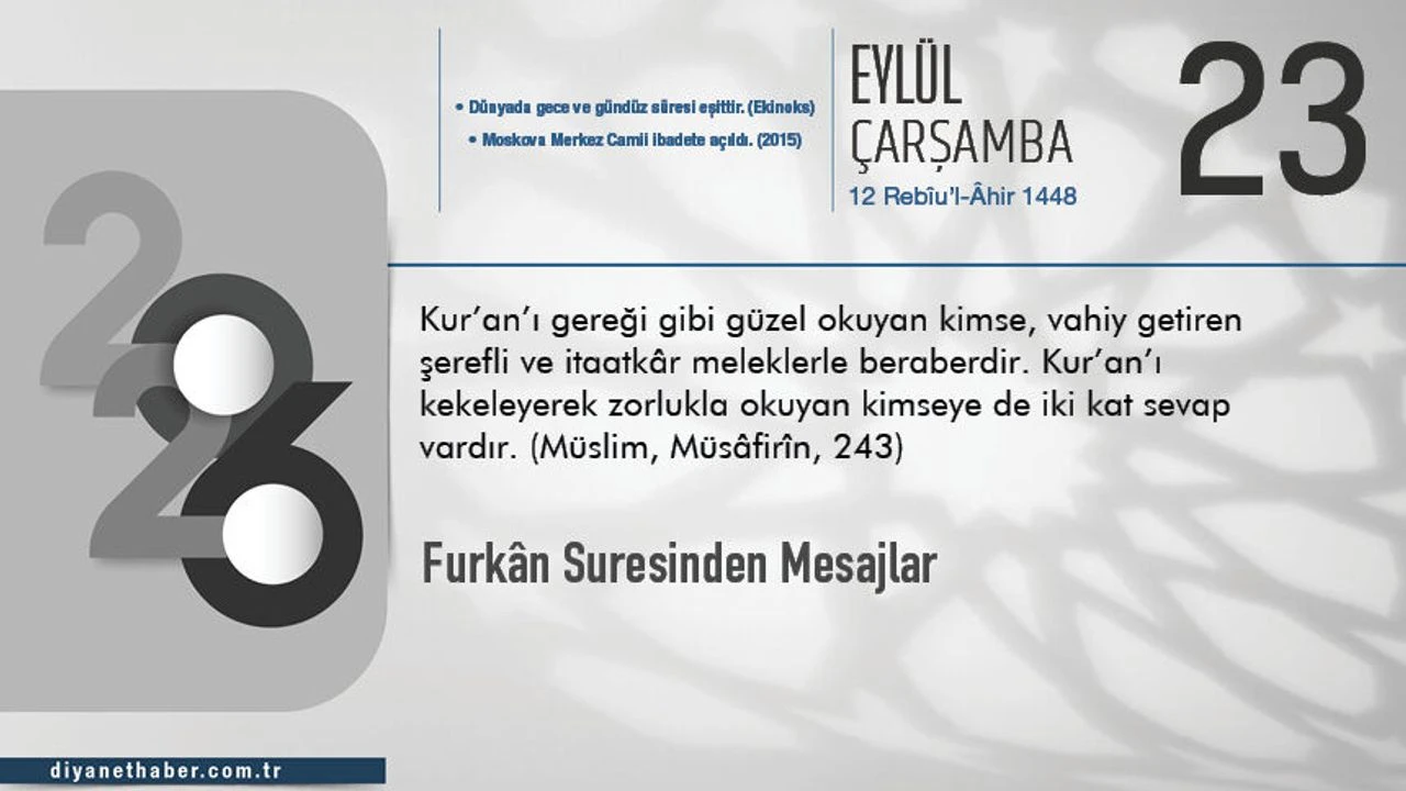 Furkân Suresinden Mesajlar: İnanç ve Sorumluluk