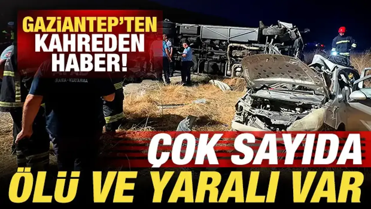 Gaziantep Nurdağı kazası: 7 ölü, 13 yaralı