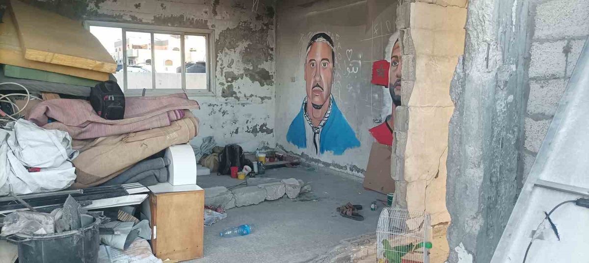 Gazze’de genç sanatçıdan Macklemore’a anlamlı mural