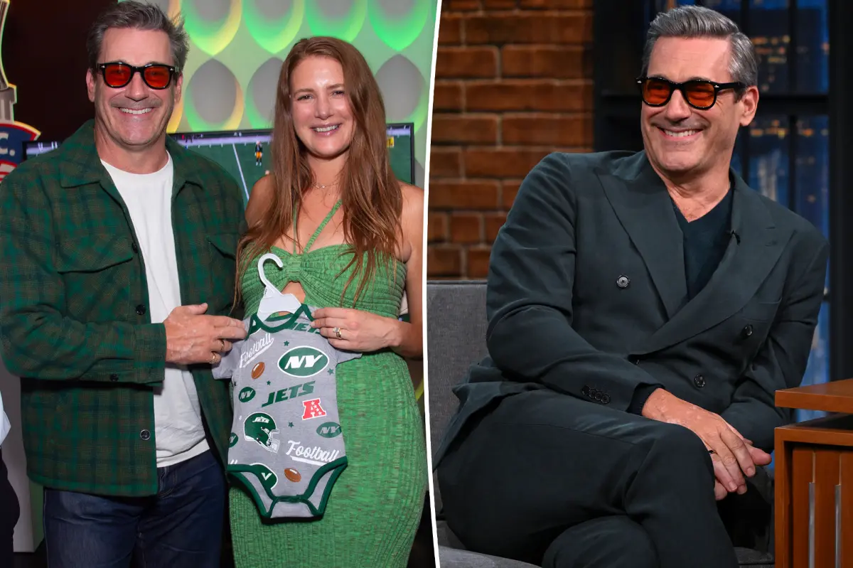 Jon Hamm baba oluyor: Anna Osceola’dan hamilelik haberi