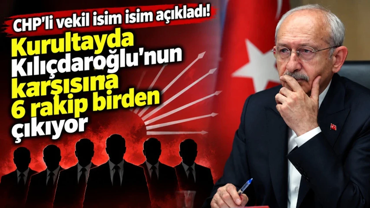 CHP Genel Başkanlığı İçin Kulislerde 6 İsim Gündemde